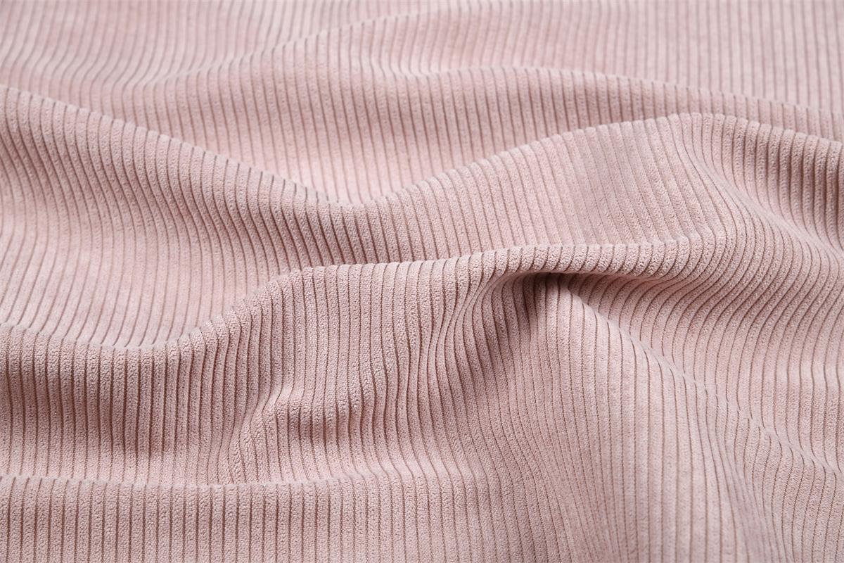 Tissu velours côtelé Antonin – Rose poudré Tissu velours côtelé Antonin – Rose poudré