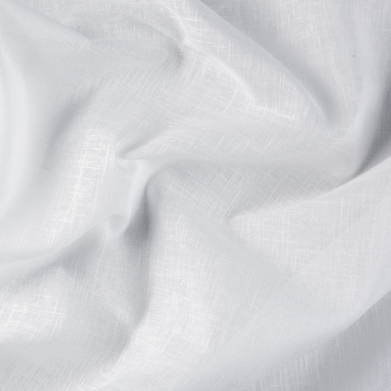 Tissu voilage Aspect lin - Blanc Tissu voilage Aspect lin - Blanc