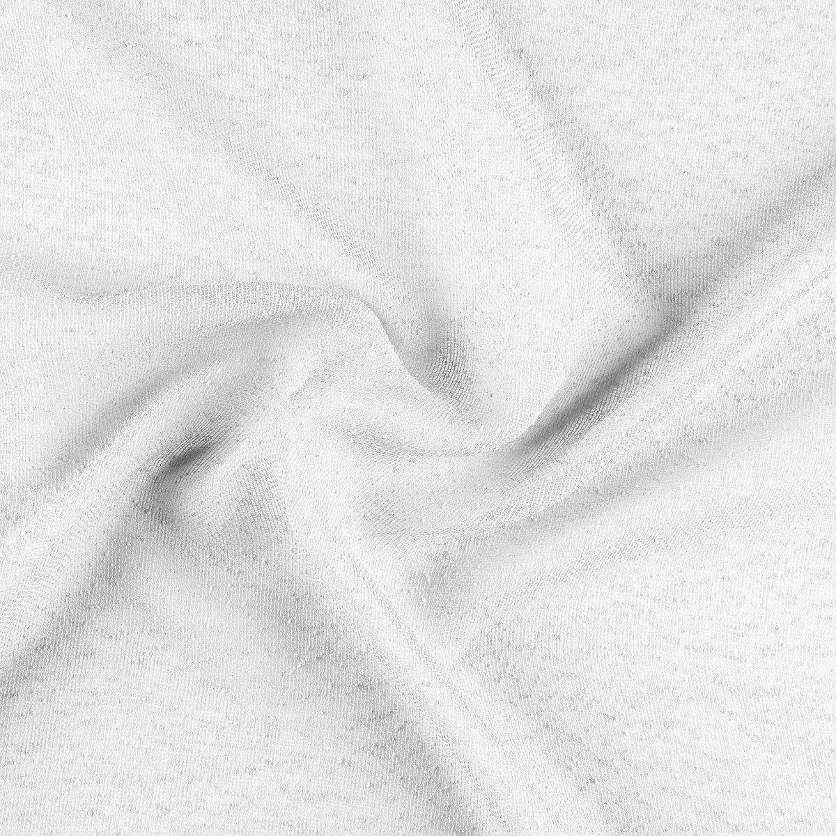 Tissu voilage Boucline - Blanc Tissu voilage Boucline - Blanc
