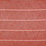 Tissu voilage Cordelette - Rouge tomette
