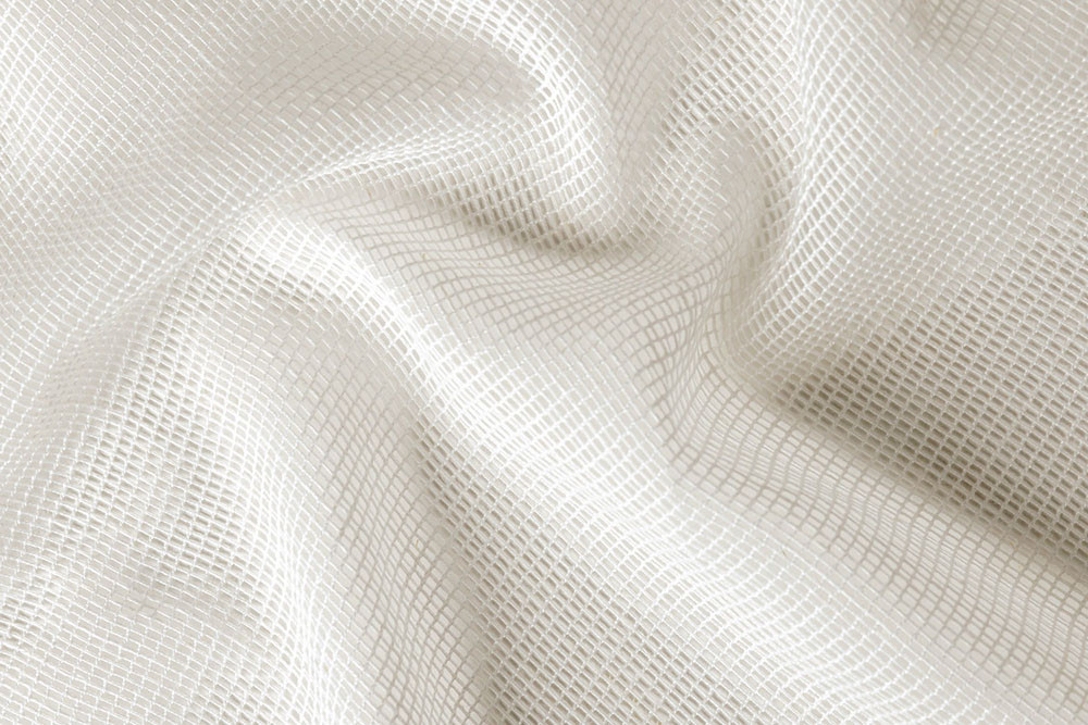Tissu voilage Cordouan - Blanc Tissu voilage Cordouan - Blanc