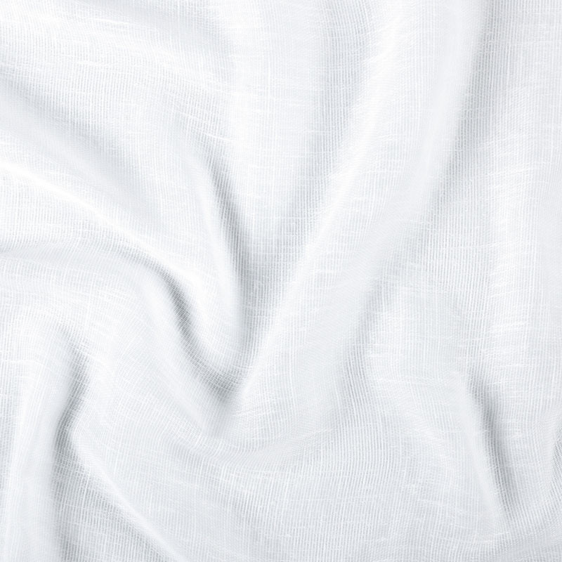 Tissu voilage Cotelia - Blanc pur Tissu voilage Cotelia - Blanc pur