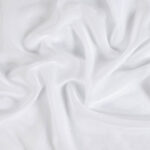 Tissu voilage Doupion - Blanc azuré
