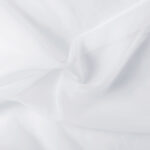 Tissu voilage Doux - Blanc azuré