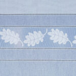 Tissu voilage Feuille de chêne - Blanc