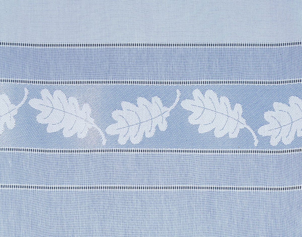 Tissu voilage Feuille de chêne - Blanc Tissu voilage Feuille de chêne - Blanc
