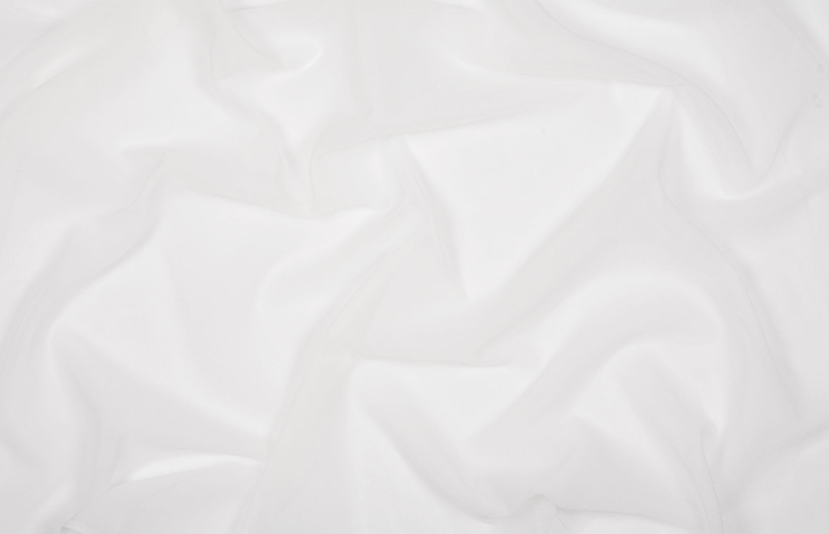 Tissu voilage Linette - Blanc azuré Tissu voilage Linette - Blanc azuré