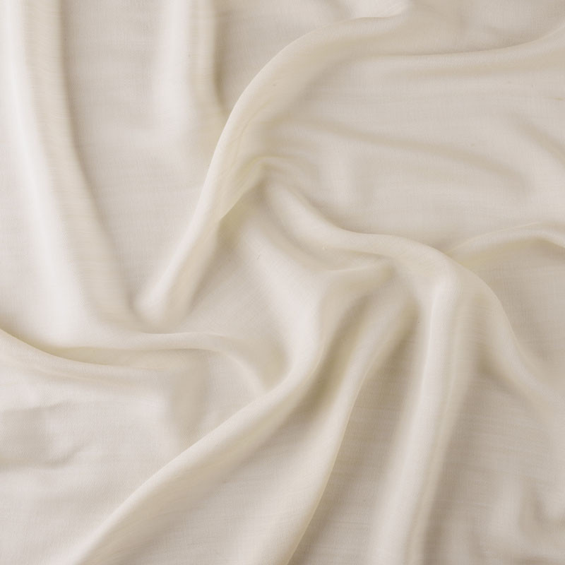 Tissu voilage Mélolaine - Beige laine Tissu voilage Mélolaine - Beige laine