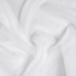 Tissu voilage Organza non feu - Blanc