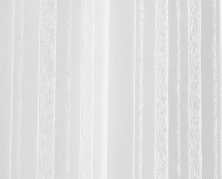 Tissu voilage Rayure ombrée - Blanc azuré Tissu voilage Rayure ombrée - Blanc azuré