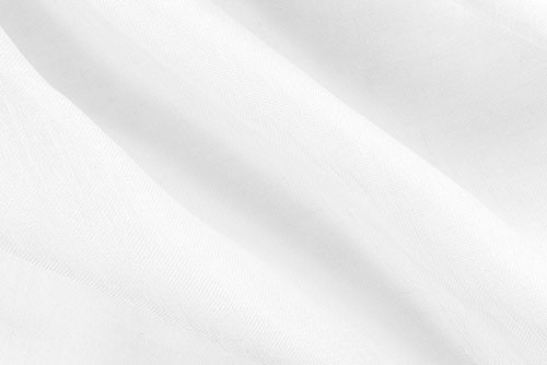 Tissu voile de lin - Blanc Tissu voile de lin - Blanc