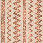 Toile brodée "Palmyra" édition Thevenon Paris - Argile OEKO-TEX
