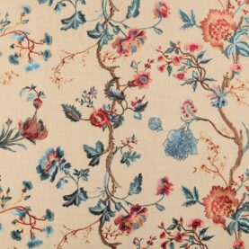 Toile brodée "Rochecotte" édition Thevenon Paris - Multicolore OEKO-TEX
