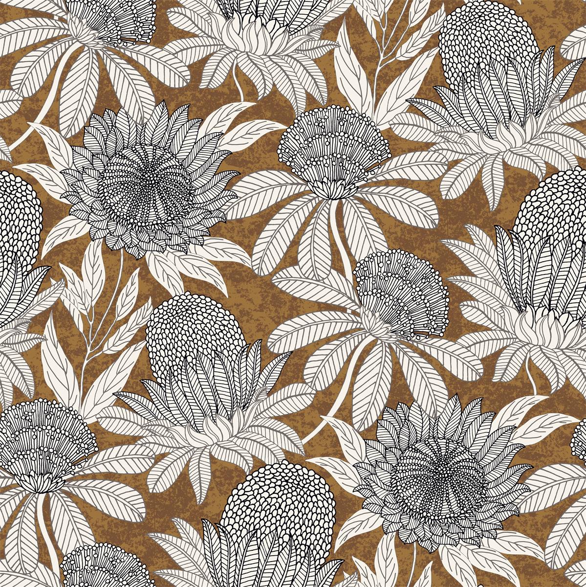 Toile Monaco Chardon – Caramel Toile Monaco Chardon – Caramel