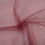 Tulle grande largeur 300 cm – Bordeaux