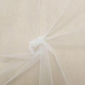 Tulle grande largeur 300 cm – Écru