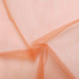 Tulle grande largeur 300 cm – Orange corail