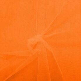 Tulle grande largeur 300 cm – Orange fluo